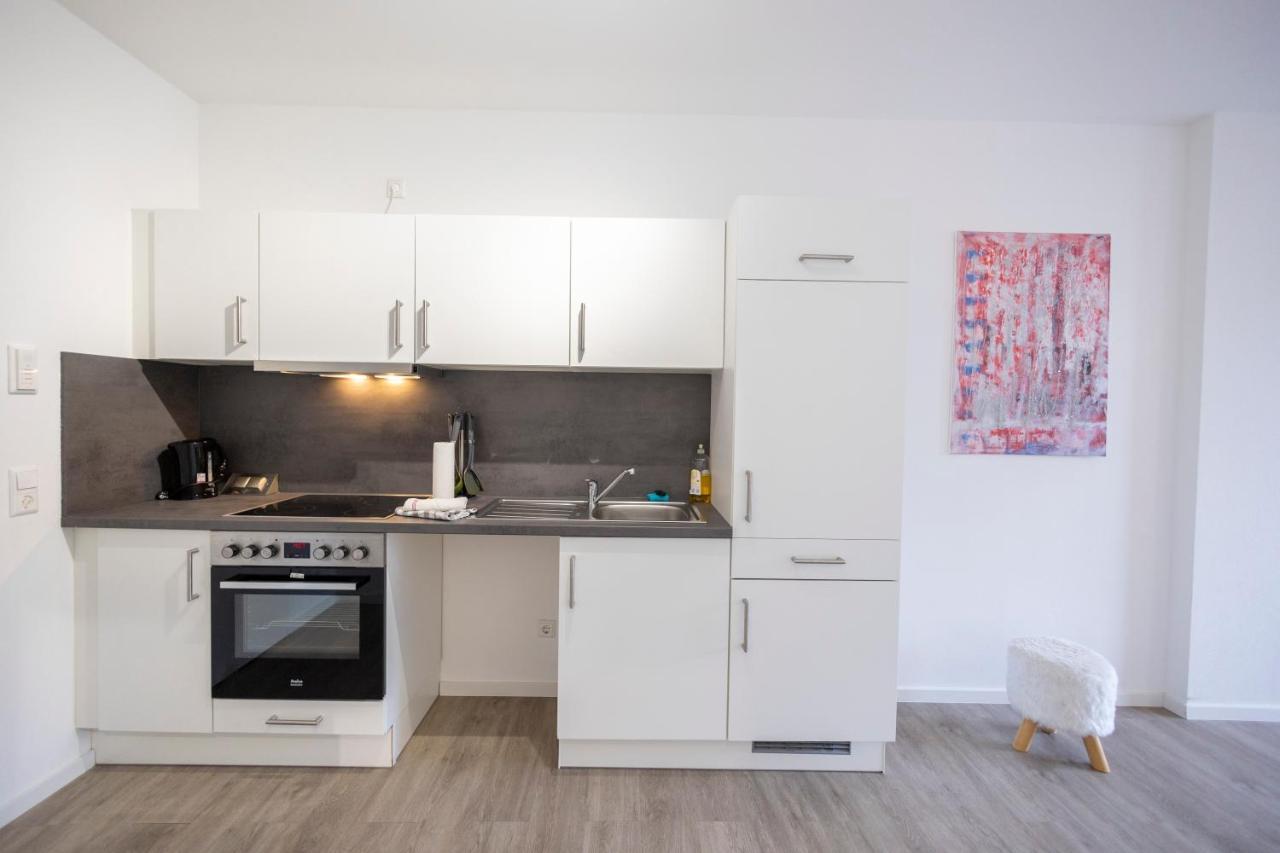 City Apartment Kuche Bad Im Zentrum Ravensburgs A05 Exterior foto